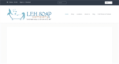 Desktop Screenshot of lehsoap.com