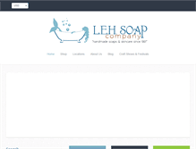 Tablet Screenshot of lehsoap.com